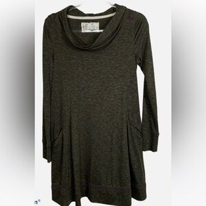 Saturday/Sunday Lagenlook Cowl Neck Dress